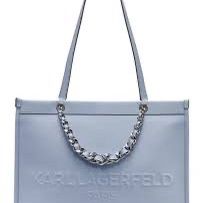 KARL LAGERFELD BLUE PURSE 