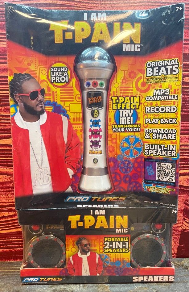 Pro Tunes I am T-Pain Mic (new sealed)