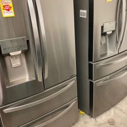 LG Premium Refrigerator LMXS 286 26S SJ