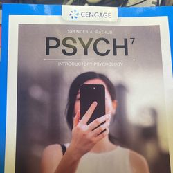 Psych 7 Introductory Psychology