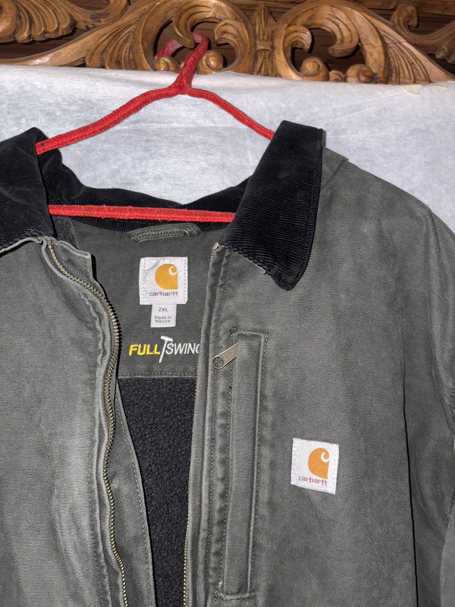 Men's Carhart Full Swing, Olive 2XL Jacket
