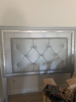 silver bead frame