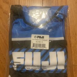 New Jujitsu Men Long Sleeve Blue Fuji Workout Shirt