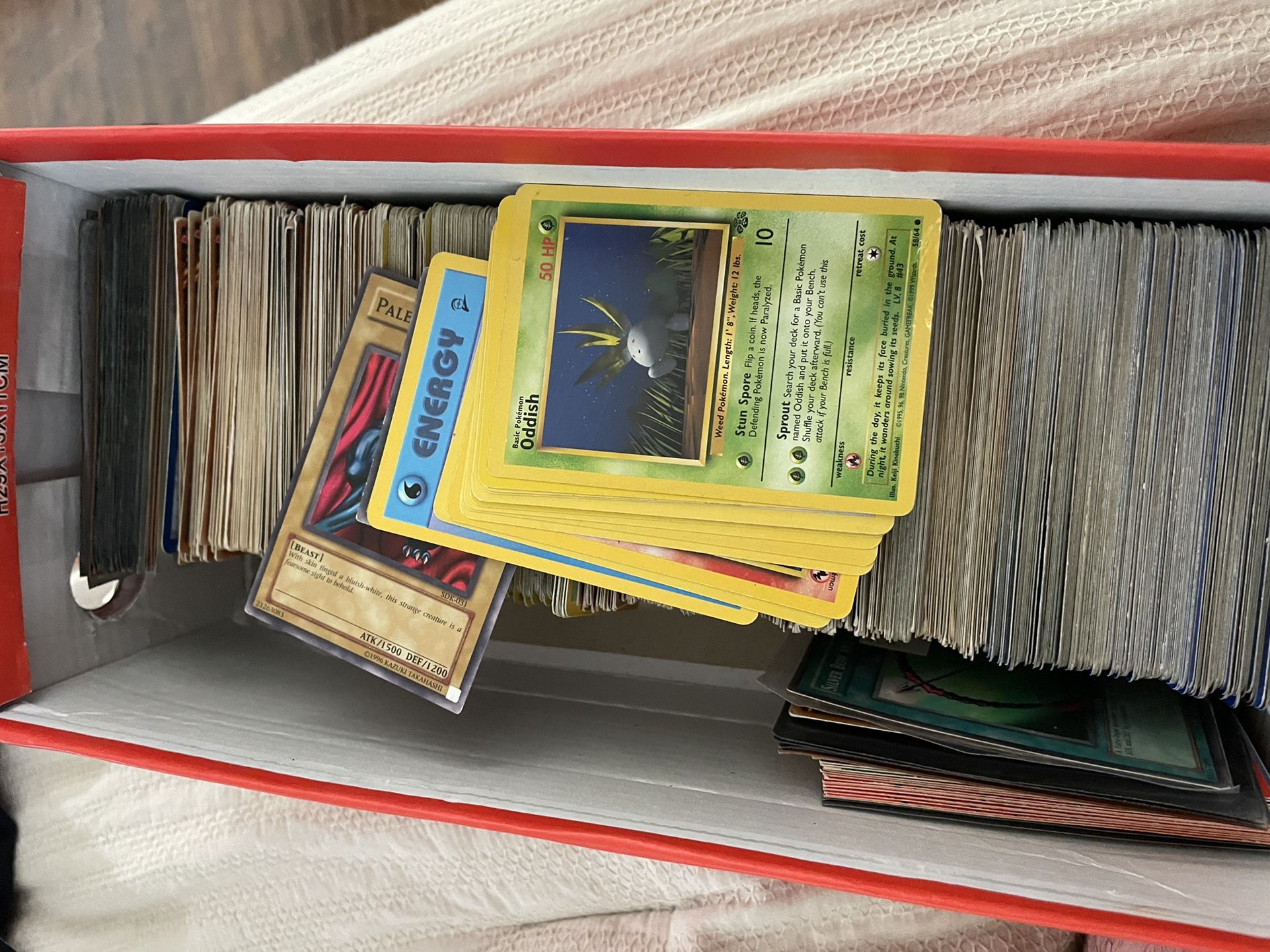 1st Generation Pokémon & Yugioh Cards