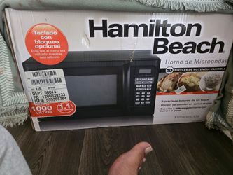 .Hamilton Beach 1.1 Cu. Ft. Microwave Oven