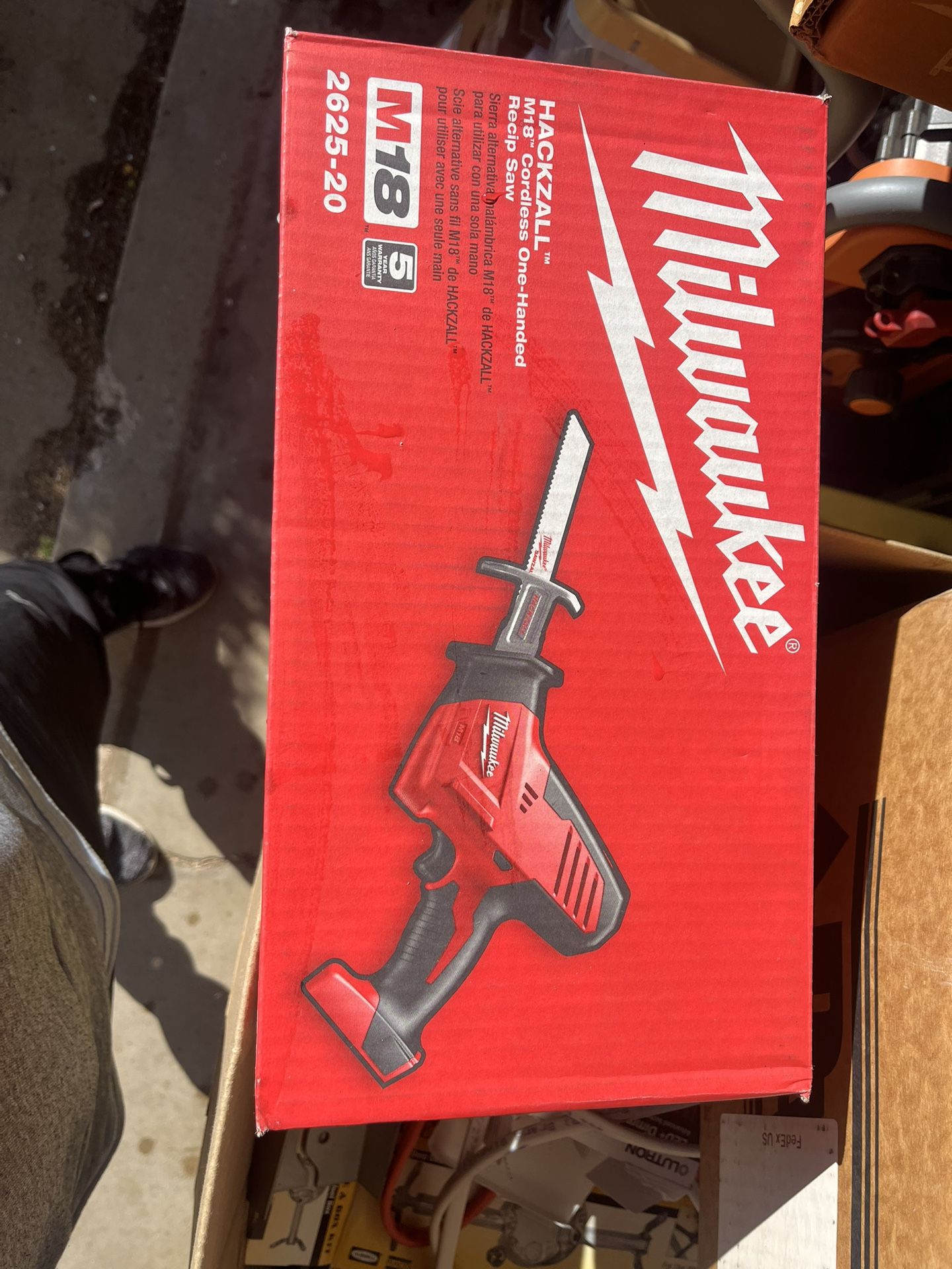 M18 18V Lithium-Ion Cordless HACKZALL Reciprocating Saw (Tool-Only)