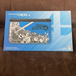 Nintendo 3ds Xl Super Smash Bros Blue Edition 