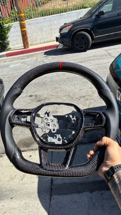 Carbon Fiber Steering Wheel de4/fe1