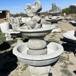 New Fountain Made Out Of Cement Perfect Gift 🎁 