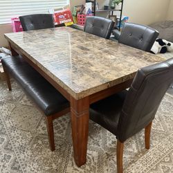 Marble Dining Room Table 