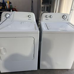 Amana Washer And Dryer Set Large Capacity 