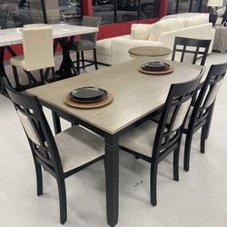 6 PC Dining Set 