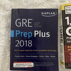 GRE Prep Materials