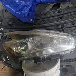 2015 2017 nissan murano passenger oem led halogen headlight 