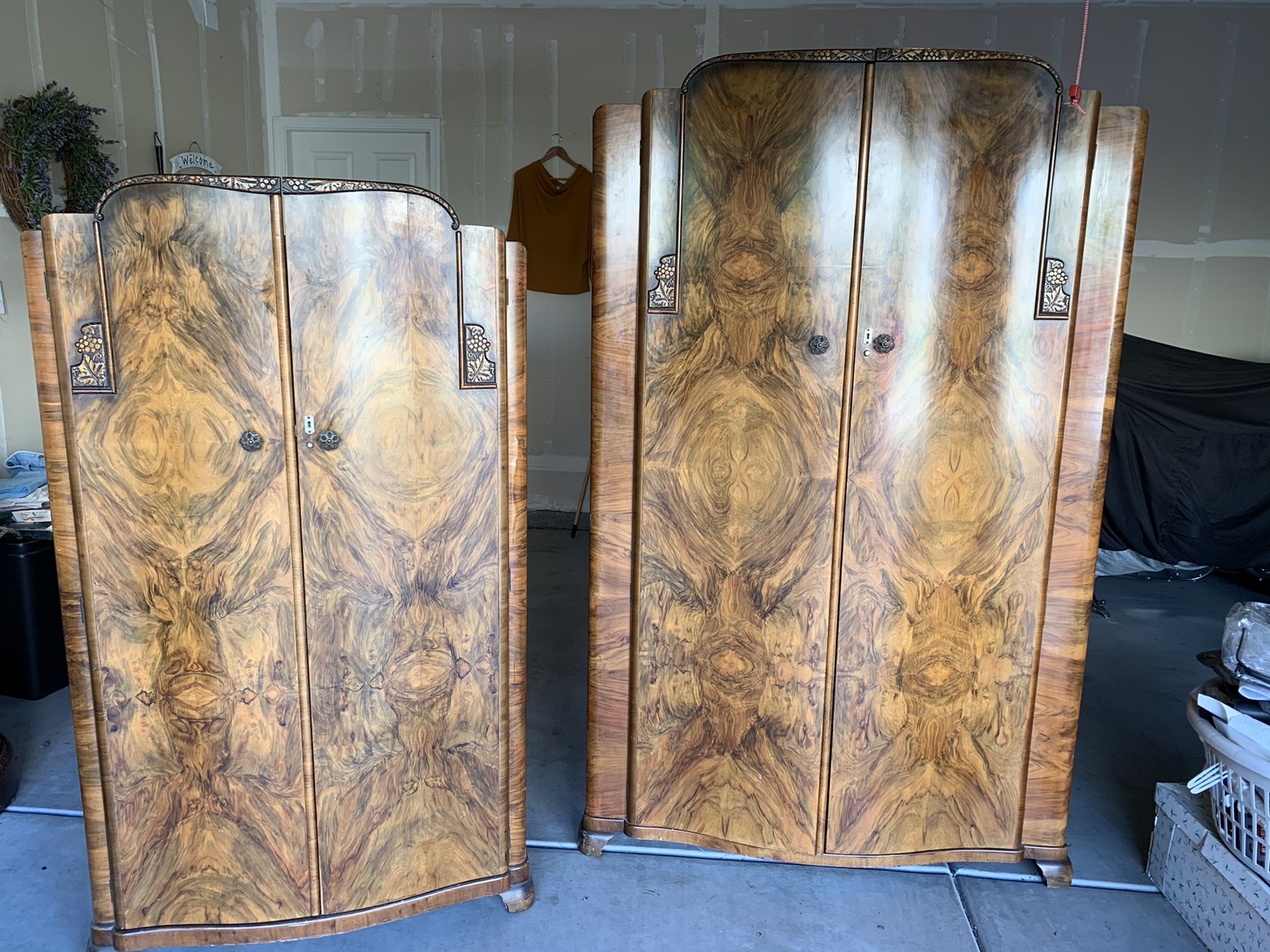 2 Antique Armoire
