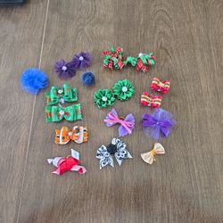 Dog Hair Bows/Bow Ties