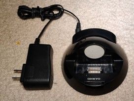 ONKYO  DS-A2X intractive iPod Dock with Power Adapter