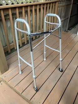 Guardian Red Dot Folding Walker - Excellent Working Condition
