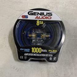 Brand New Genius Audio 8 Gauge Car Amplifier Wiring Kit  $30 Each 