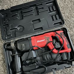 BAUER 7.3 Amp, 1 in. SDS-PLUS Type Variable-Speed Rotary Hammer