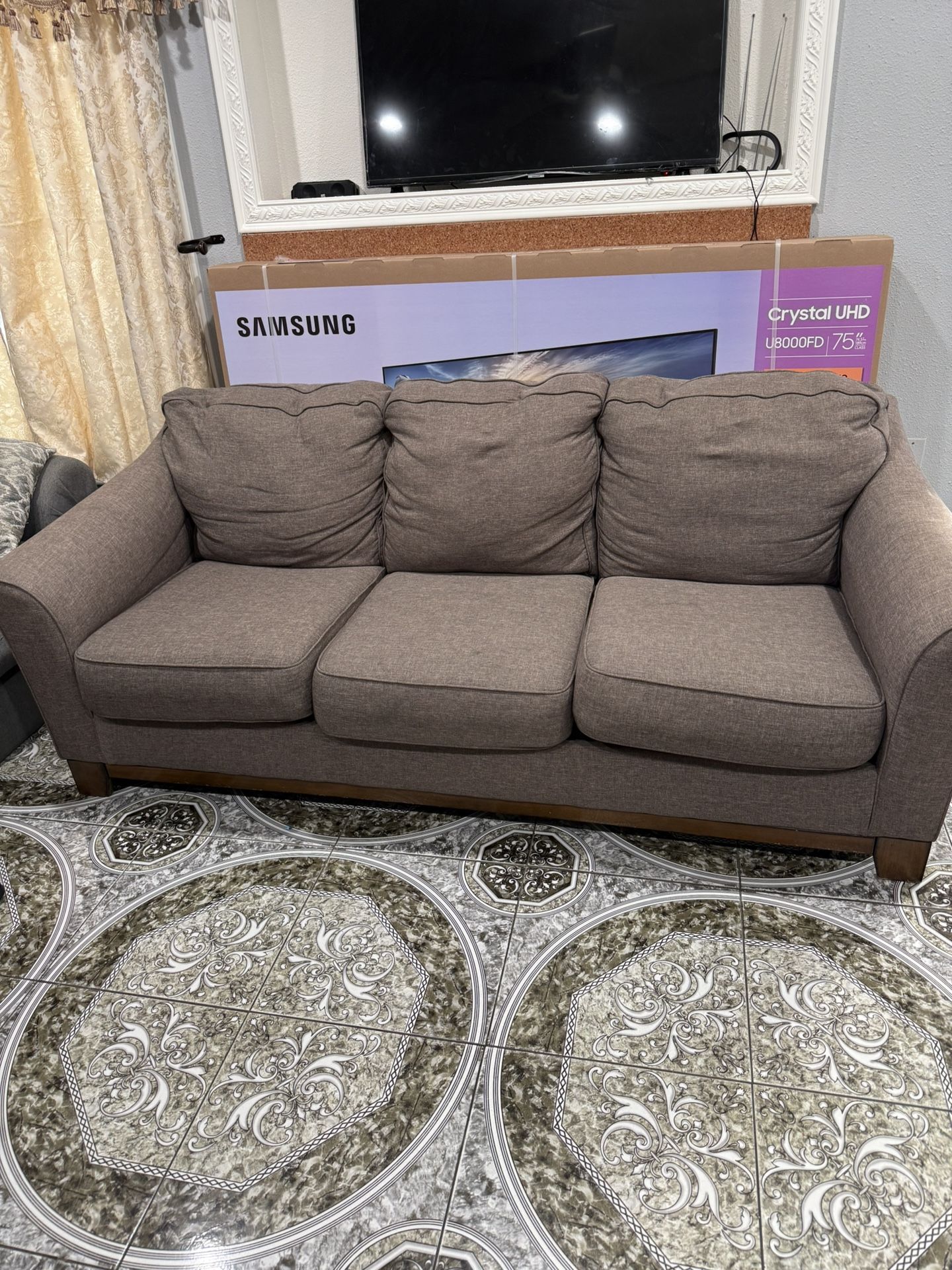 Brown Sofa