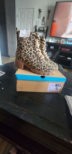 Leopard Printed Boots