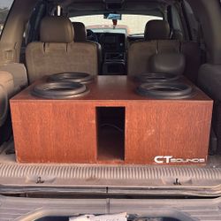 4 Ct Sounds 12” Sub Xl Tropos They The Big Ones 