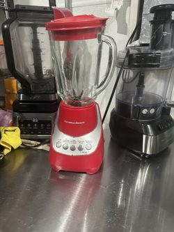 Hamilton Beach Red Blender