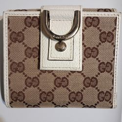 Gucci GG canvas bifold wallet