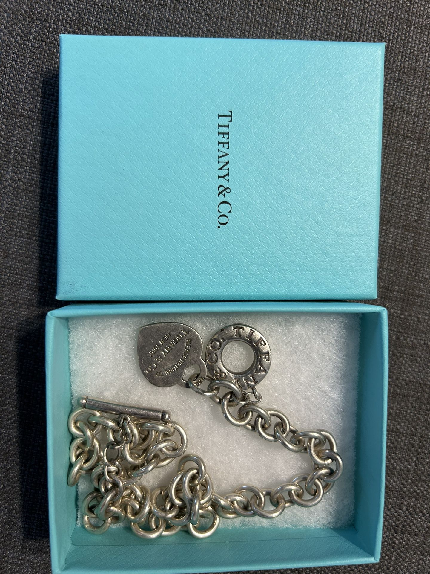 Tiffany’s Classic Heart Toggle Necklace