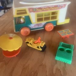 Fisher Price Truck And Camper