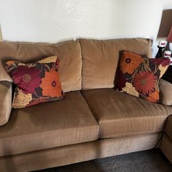 Couch, loveseat, two chairs