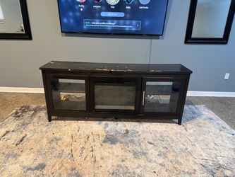ONLY $30!  Tv stand with heater