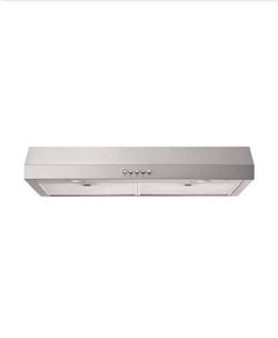 30 in. 320CFM Convertible Under Cabinet Range Hood in Stainless Steel