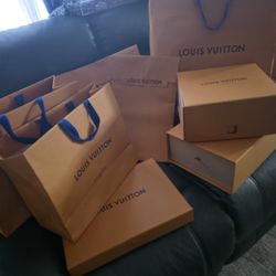 Authentic Louis Vuitton Boutique Packaging Bundle