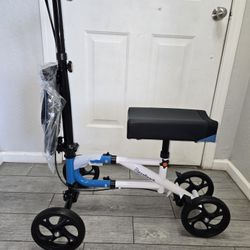 Knee Scooter for Adults for Foot Surgery, knee Walker for Foot Injuries Compact Crutch Alternative