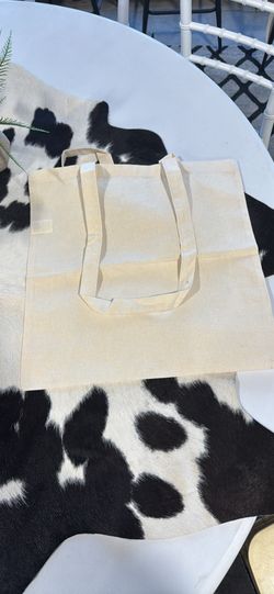 100% Cotton Tote Bag Reusable Shopping Bag Tote Bag for Crafts & Promotions