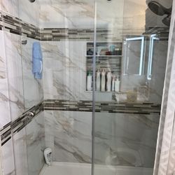 2  Glass Shower Doors 30x76