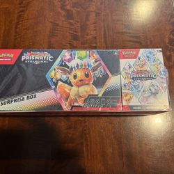 Pokemon TCG Prismatic Evolutions Sam’s Club Surprise Box Booster Bundle