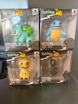 Pokémon Select Vinyl Figures Set of 4