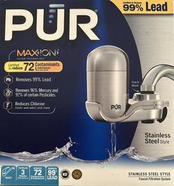 PUR PLUS Vertical Faucet Mount Water Filtration System