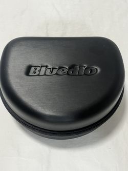 Bluedio Portable EVA Fiber Zipper Headphone Case Carrying Bag; Travel Earphones Storage Box 8”X6”. 