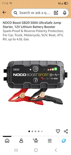 Jump starter.   NOCO