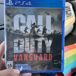 PS4 Call Of Duty Vanguard