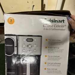 Cuisinart 2-in-1 Coffee Maker 