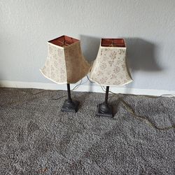 Pair of lamps