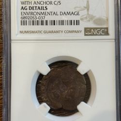 NGC Certified 1500s Dominican Republic Coin – Santo Domingo Mint
