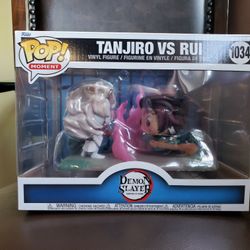 Funko Pop Demon Slayer Movie Moment Tanjiro Vs Rui