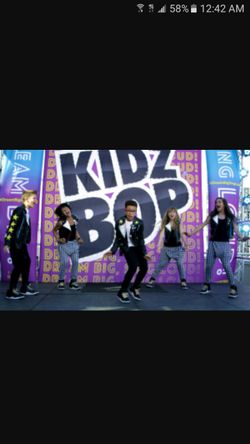 2 tickets for kidz bop tonight