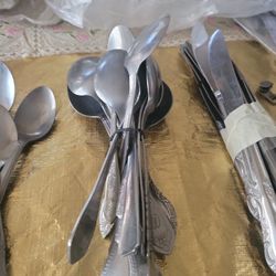 12 Spoons  12 Forks  12 Knifes 